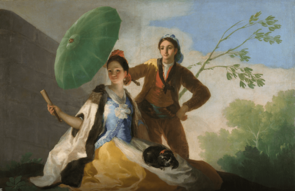 El quitasol, Francisco de Goya y Lucientes, 1777.